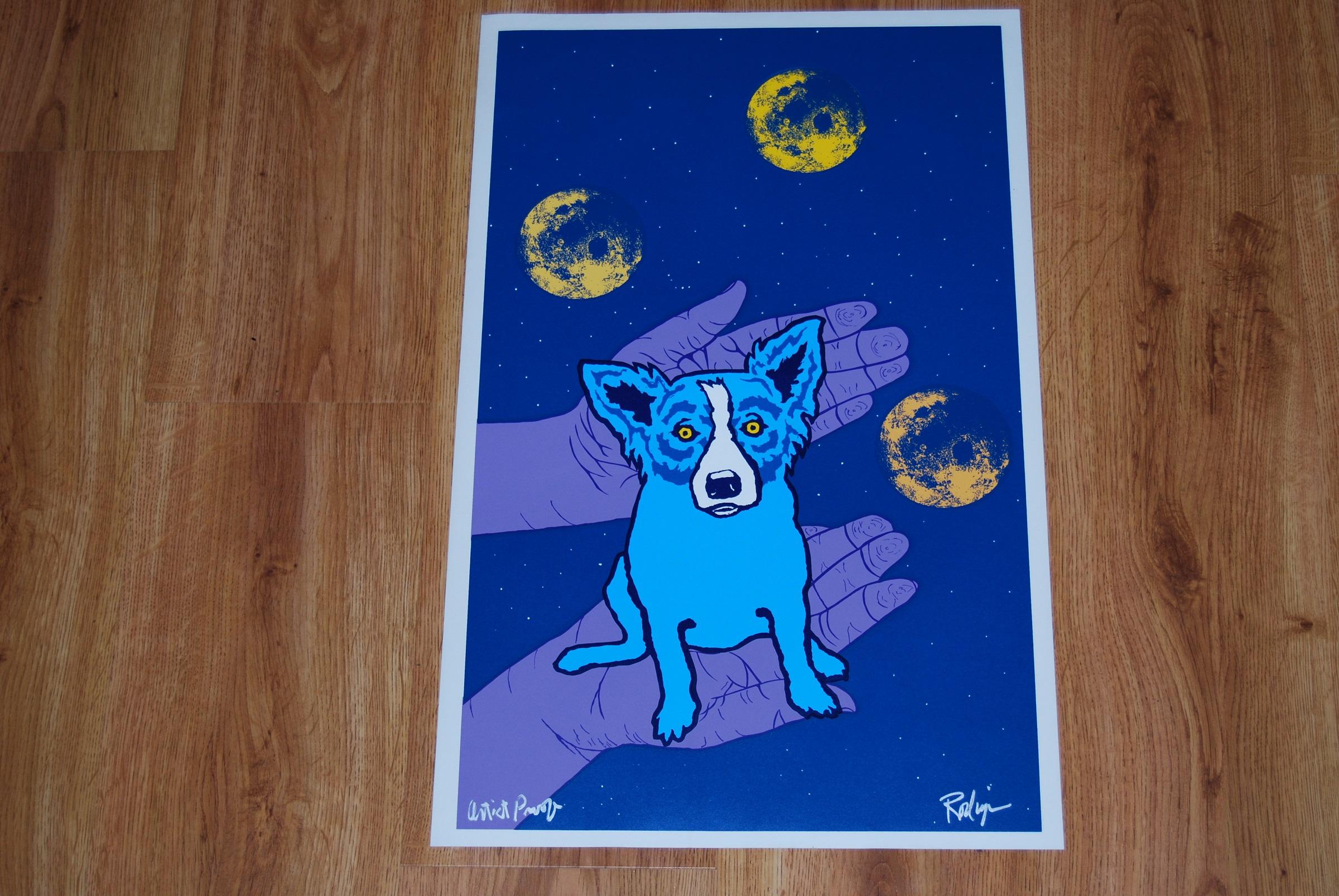 blue dog show cartoon