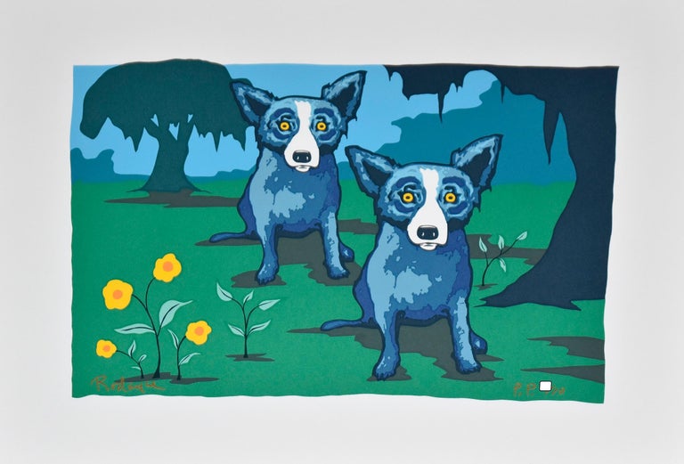 George Rodrigue Vector George Rodrigue - Blue Dog