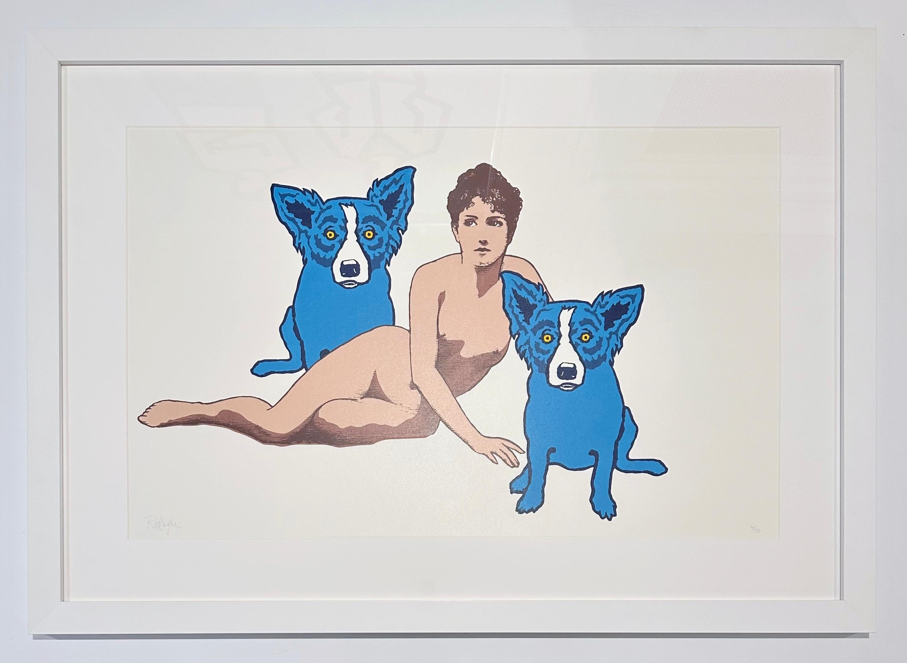 Liebe zwischen den Ruinen – Print von George Rodrigue