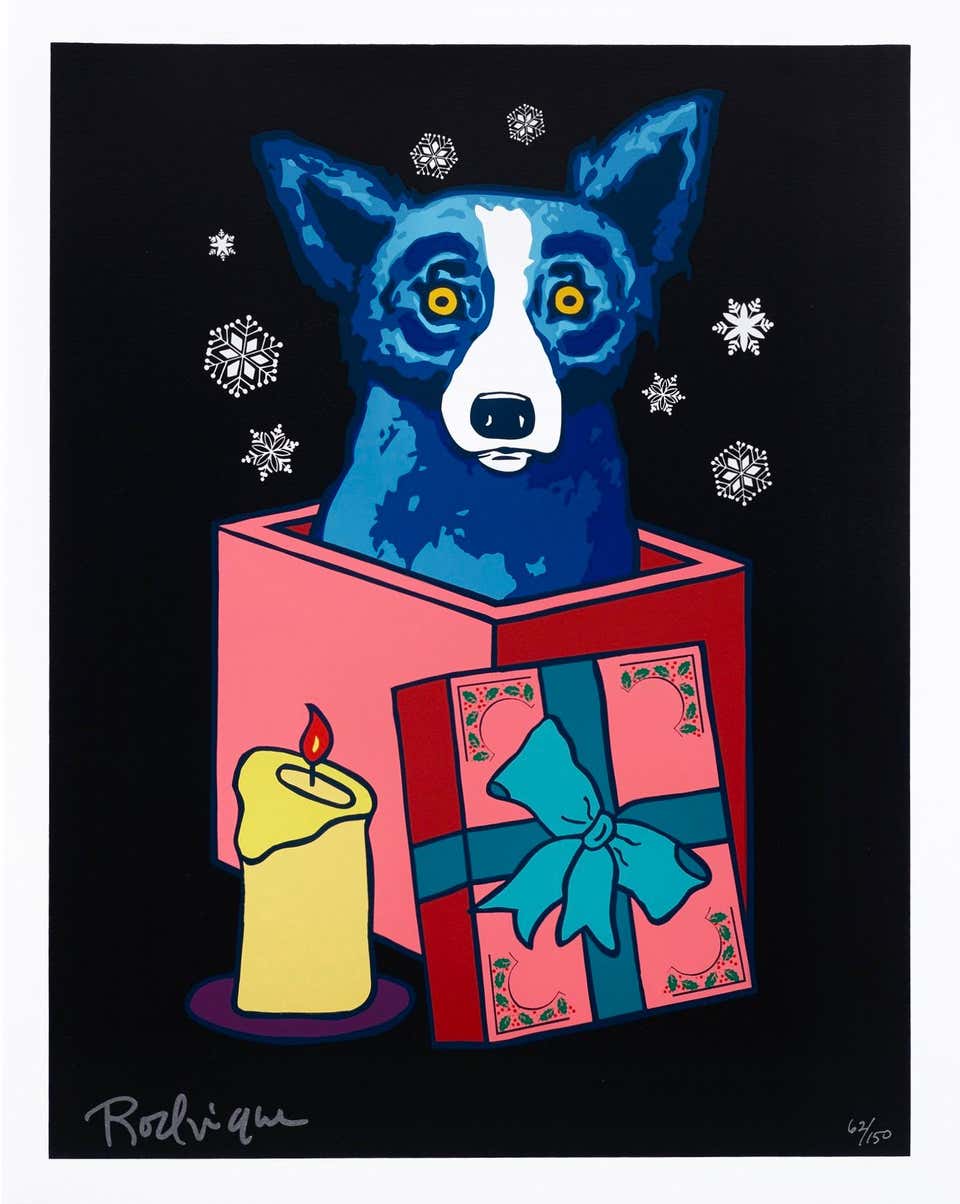 George Rodrigue - La Petite Femme Chere - Signed Silkscreen Print ...