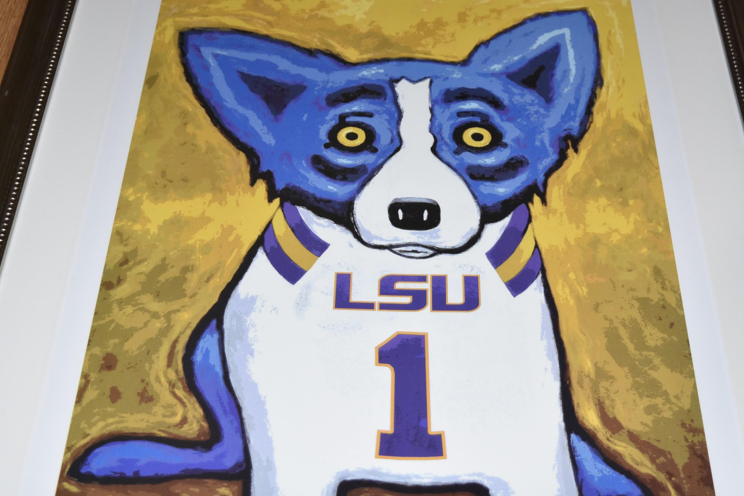 blue dog lsu