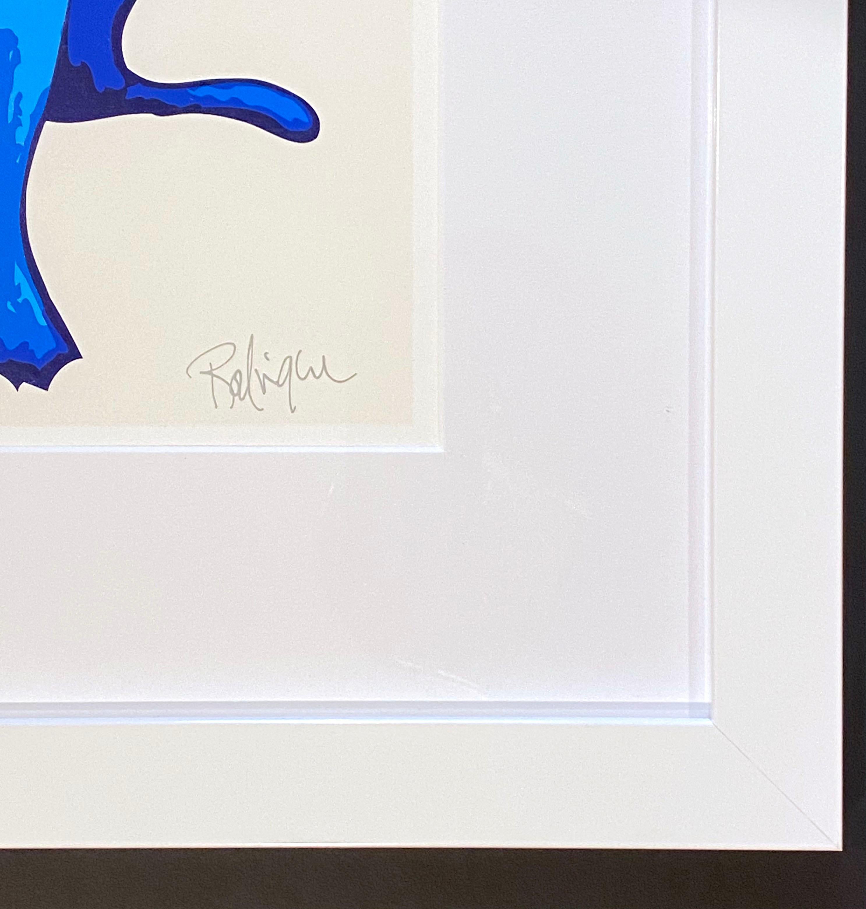 George Rodrigue Purity of Soul
Artist: George Rodrigue
Medium: Screen print on paper
Title: Purity of Soul
Year: 2005
Edition: 126/190
Framed Size: 19