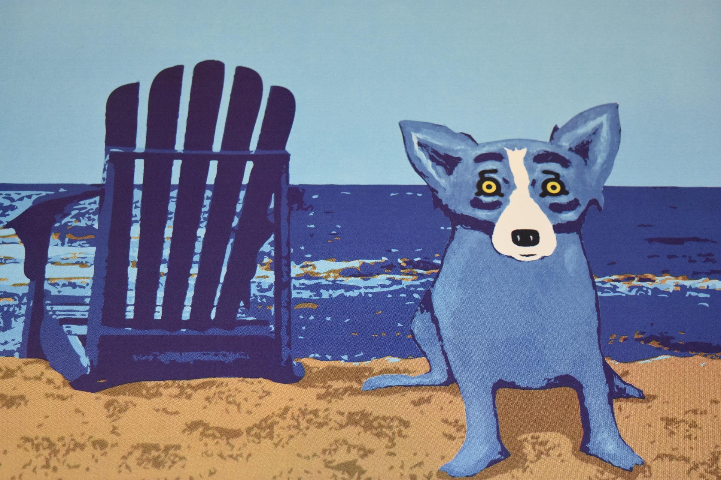 Sand Dollar Beach  - Pop Art Print by George Rodrigue