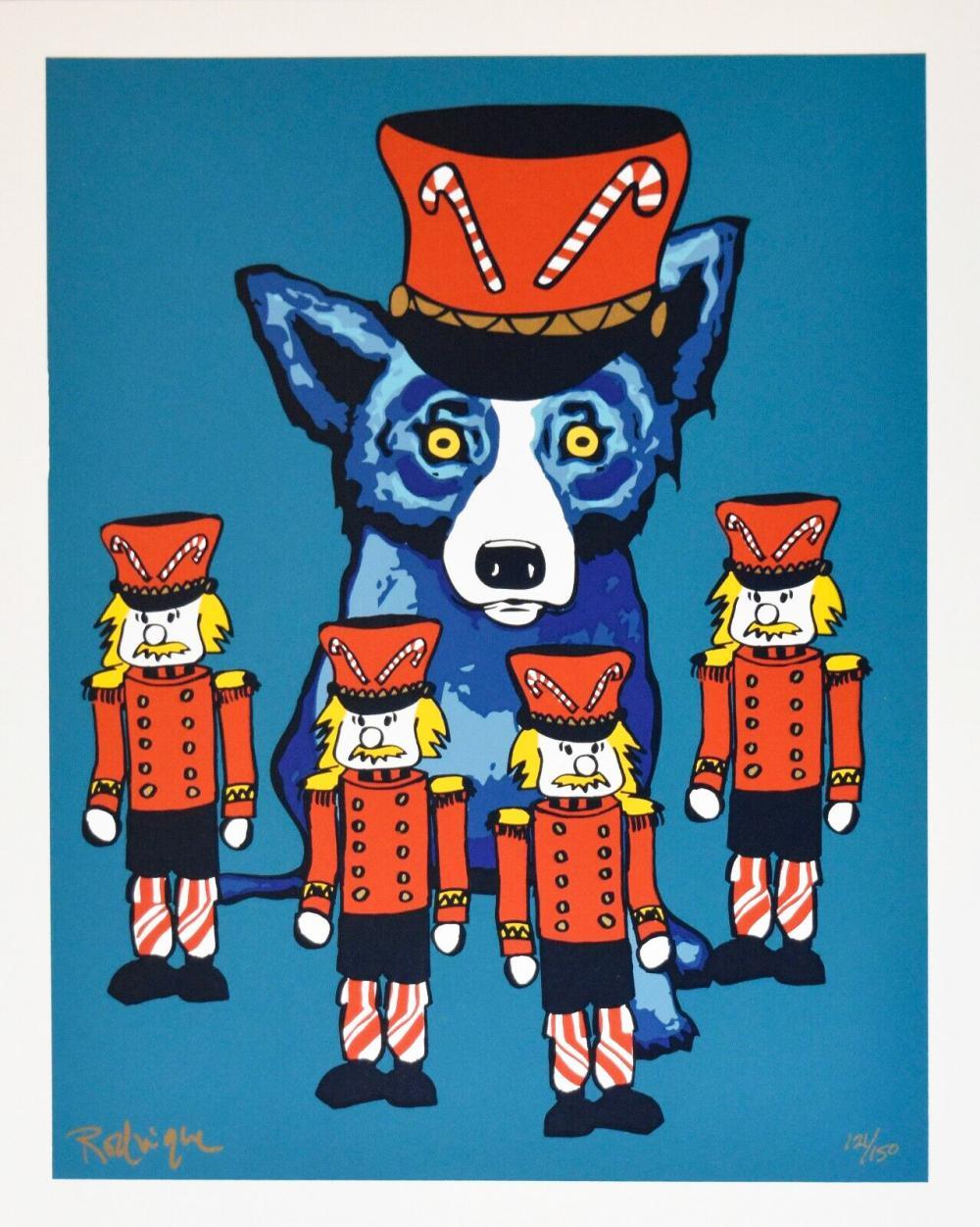 George Rodrigue Animal Print – Soldat Junge