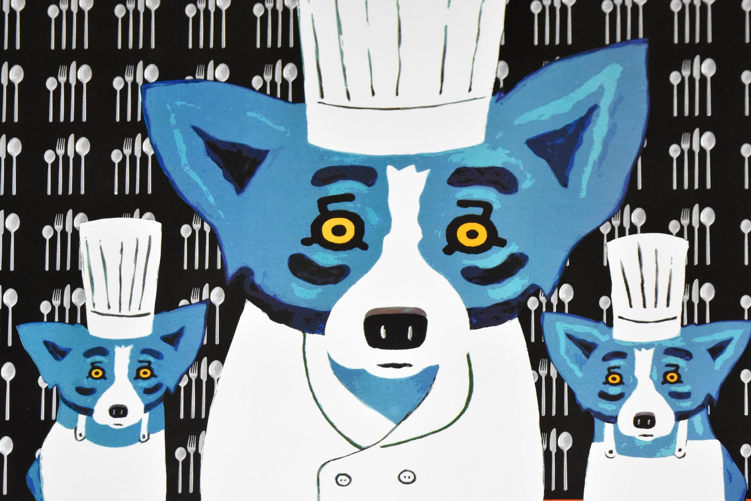 The Chef's Table - Pop Art Print par George Rodrigue