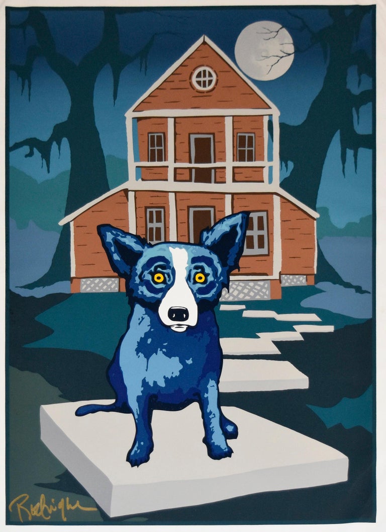 How Much Is An Original Blue Dog Painting