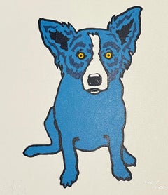 Untitled First Edition Blue Dog