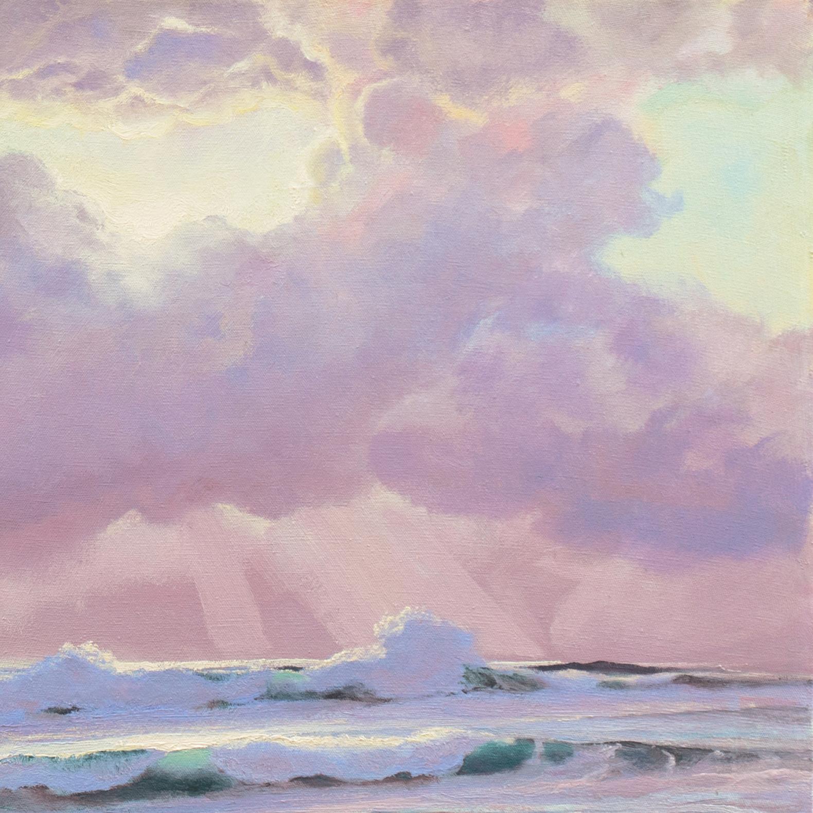 'Pacific Coast Sunset', Art Institute of Chicago, Mendocino, California Artist For Sale 2