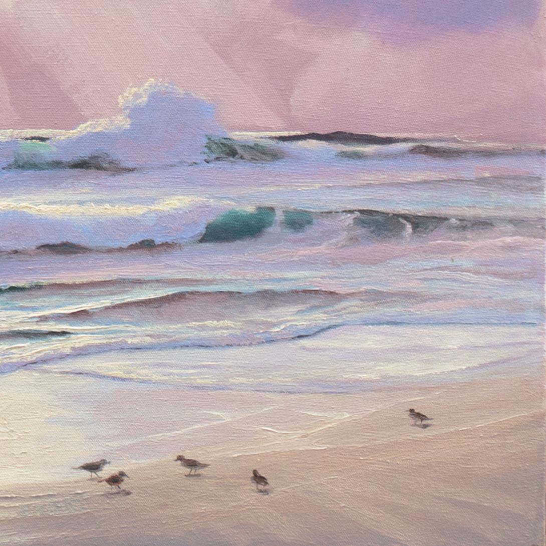 'Pacific Coast Sunset', Art Institute of Chicago, Mendocino, California Artist For Sale 3