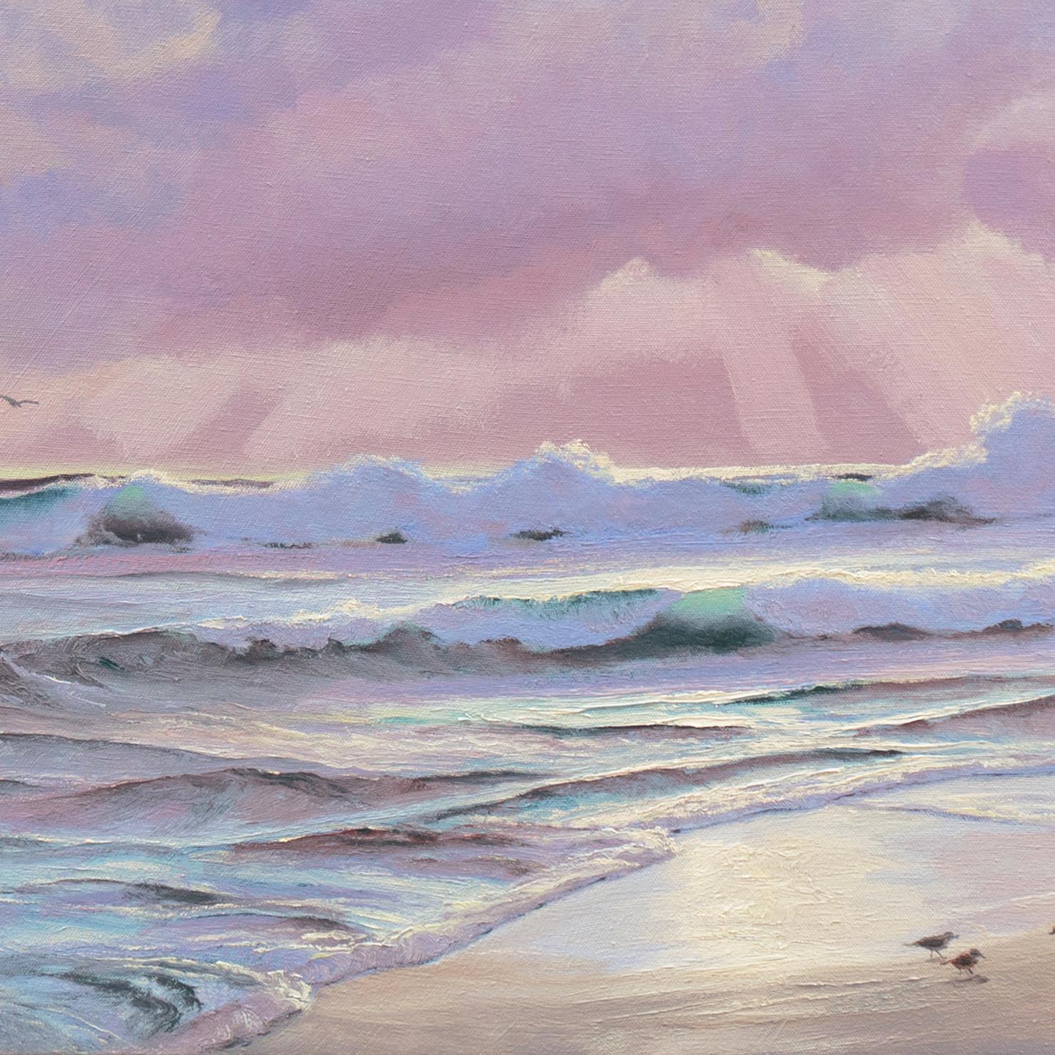 'Pacific Coast Sunset', Art Institute of Chicago, Mendocino, California Artist For Sale 4