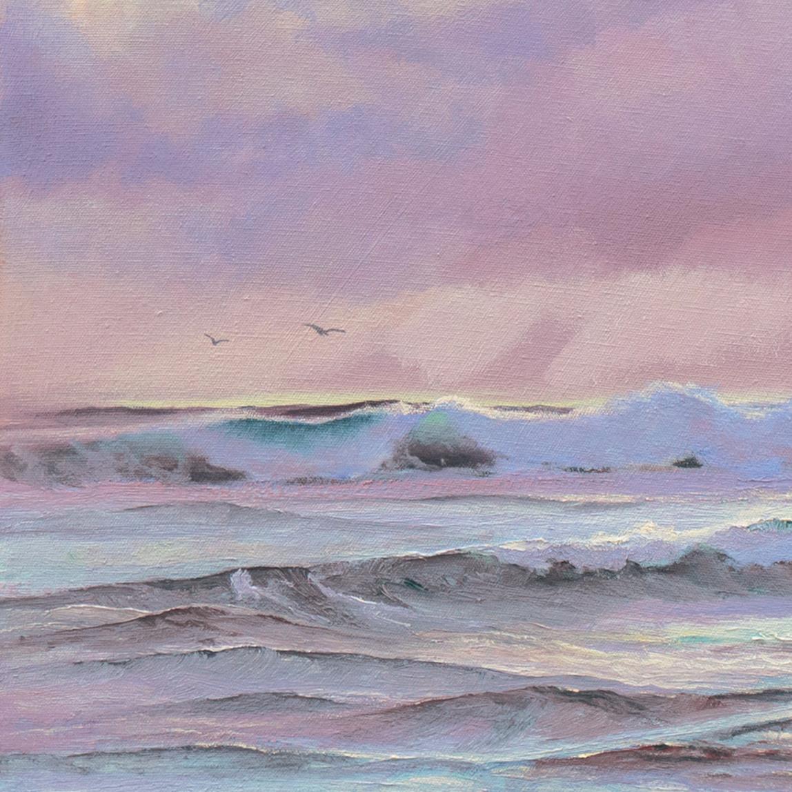 'Pacific Coast Sunset', Art Institute of Chicago, Mendocino, California Artist For Sale 5