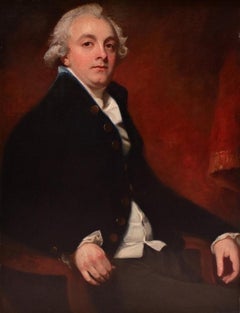 English 18th century portrait of Richard Oliver, 1791