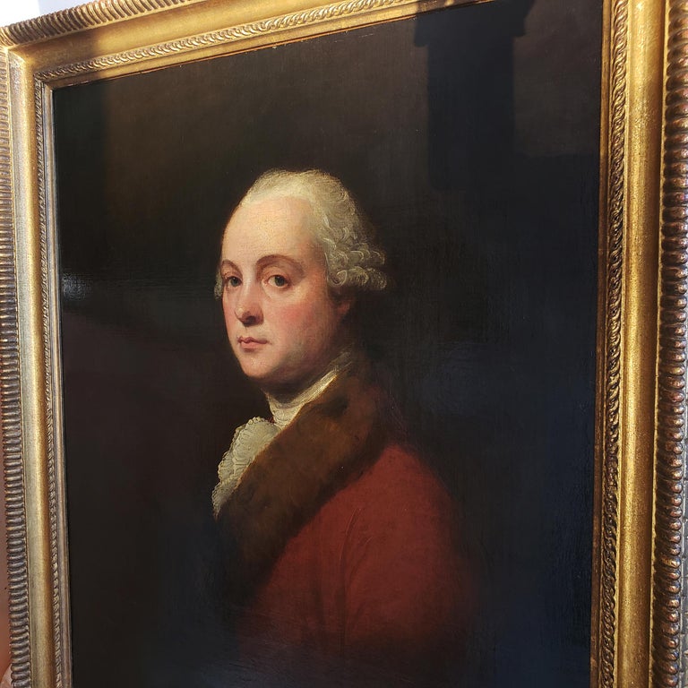 George Romney - Portrait of John Kenwich, Jr. For Sale at 1stDibs