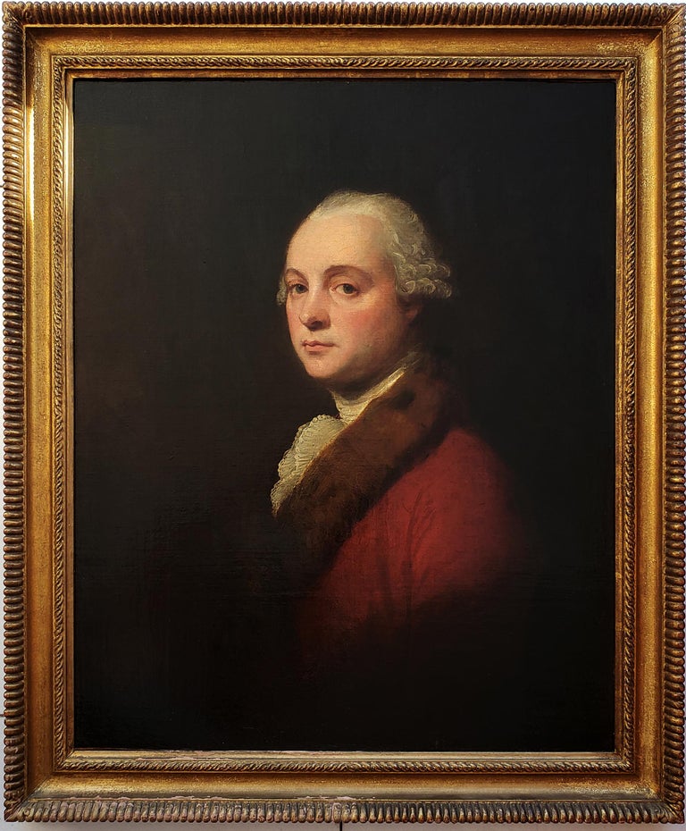 George Romney - Portrait of John Kenwich, Jr. For Sale at 1stDibs