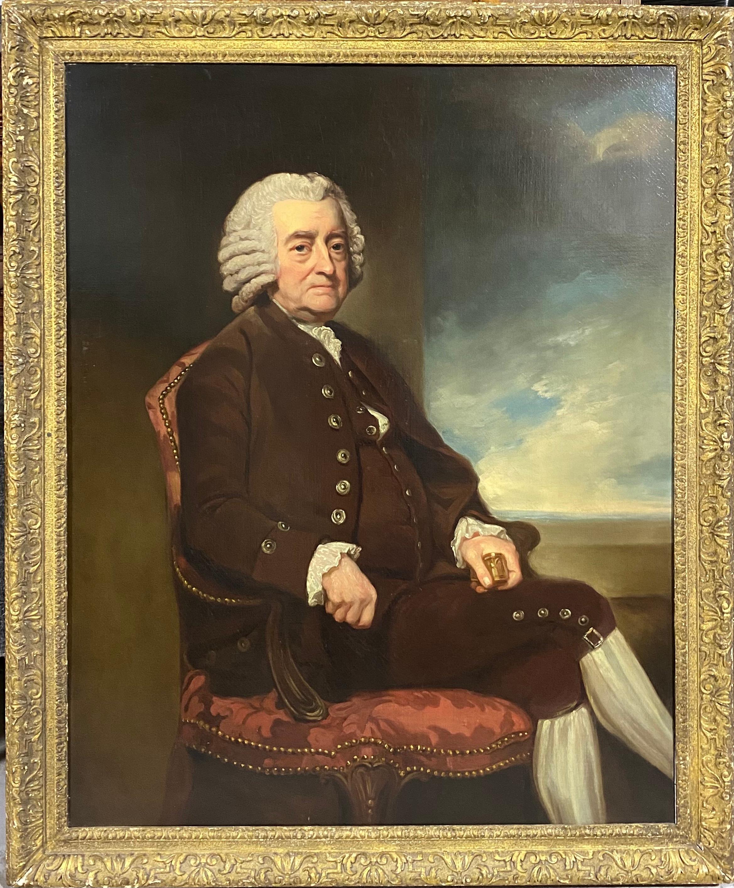 George Romney - Outstanding 18th Century Oil Painting Portrait of ...