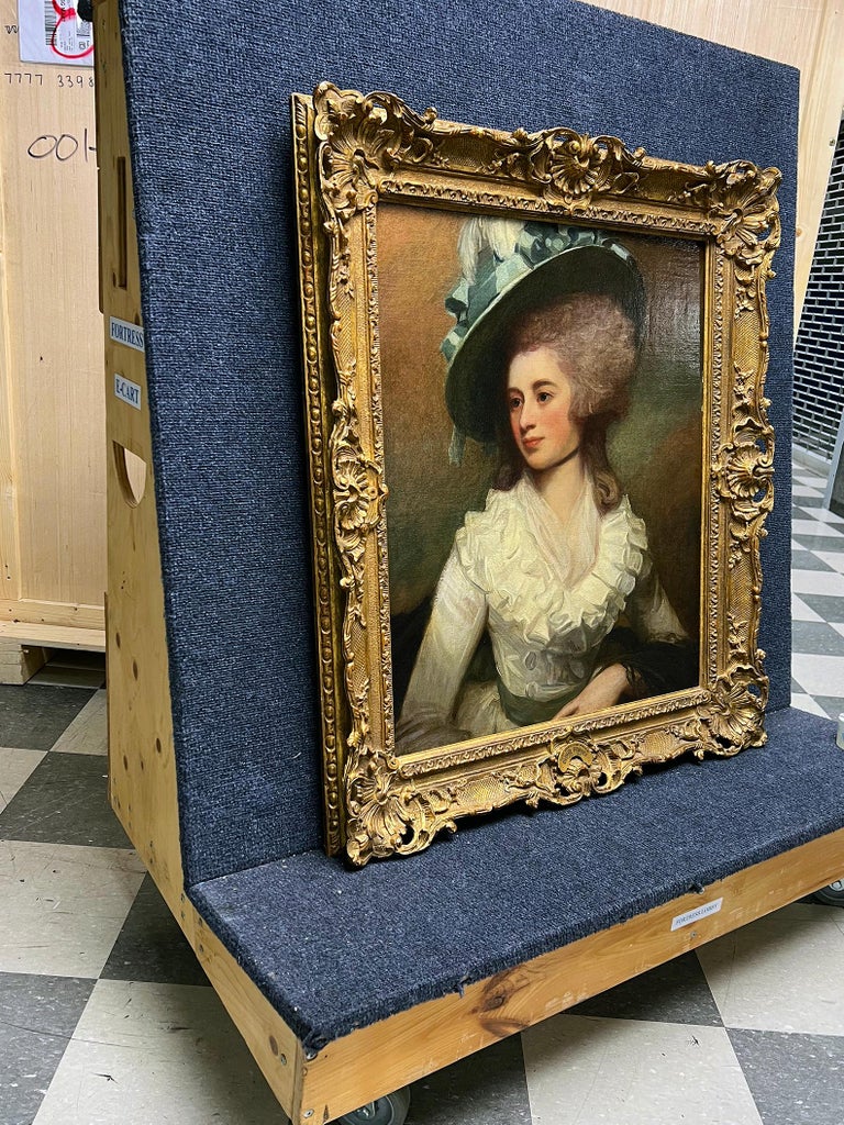 Romney Portrait of Lady Caroline Price For Sale at 1stDibs