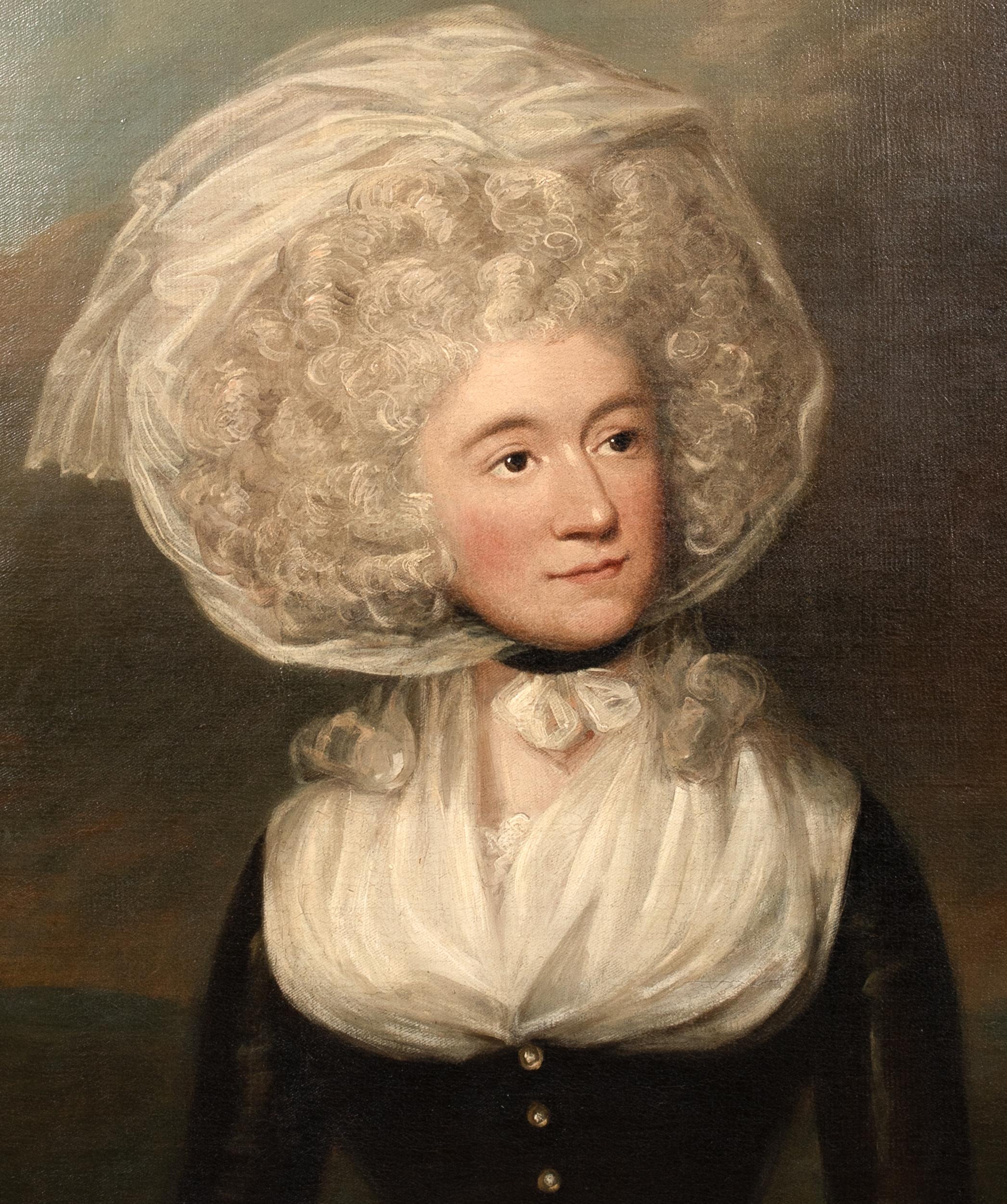 Portrait Of Mrs Elizabeth Rattray, 18th Century  by GEORGE ROMNEY (1734-1802) 1
