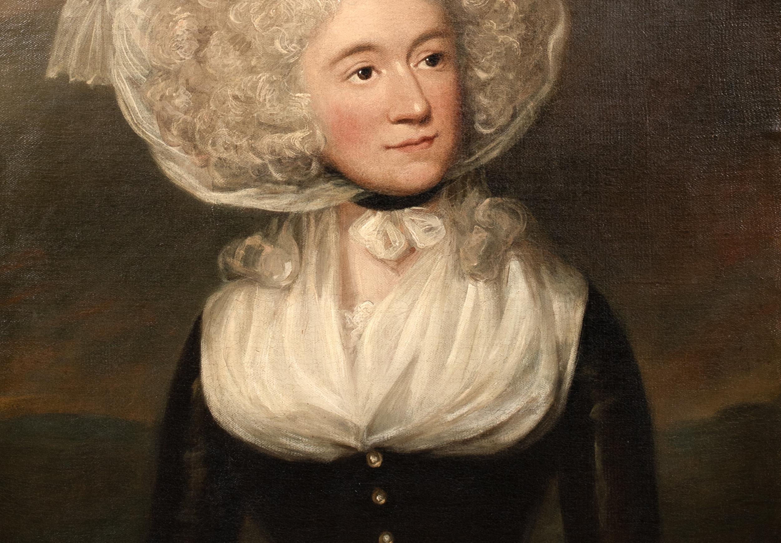 Portrait Of Mrs Elizabeth Rattray, 18th Century  by GEORGE ROMNEY (1734-1802) 2