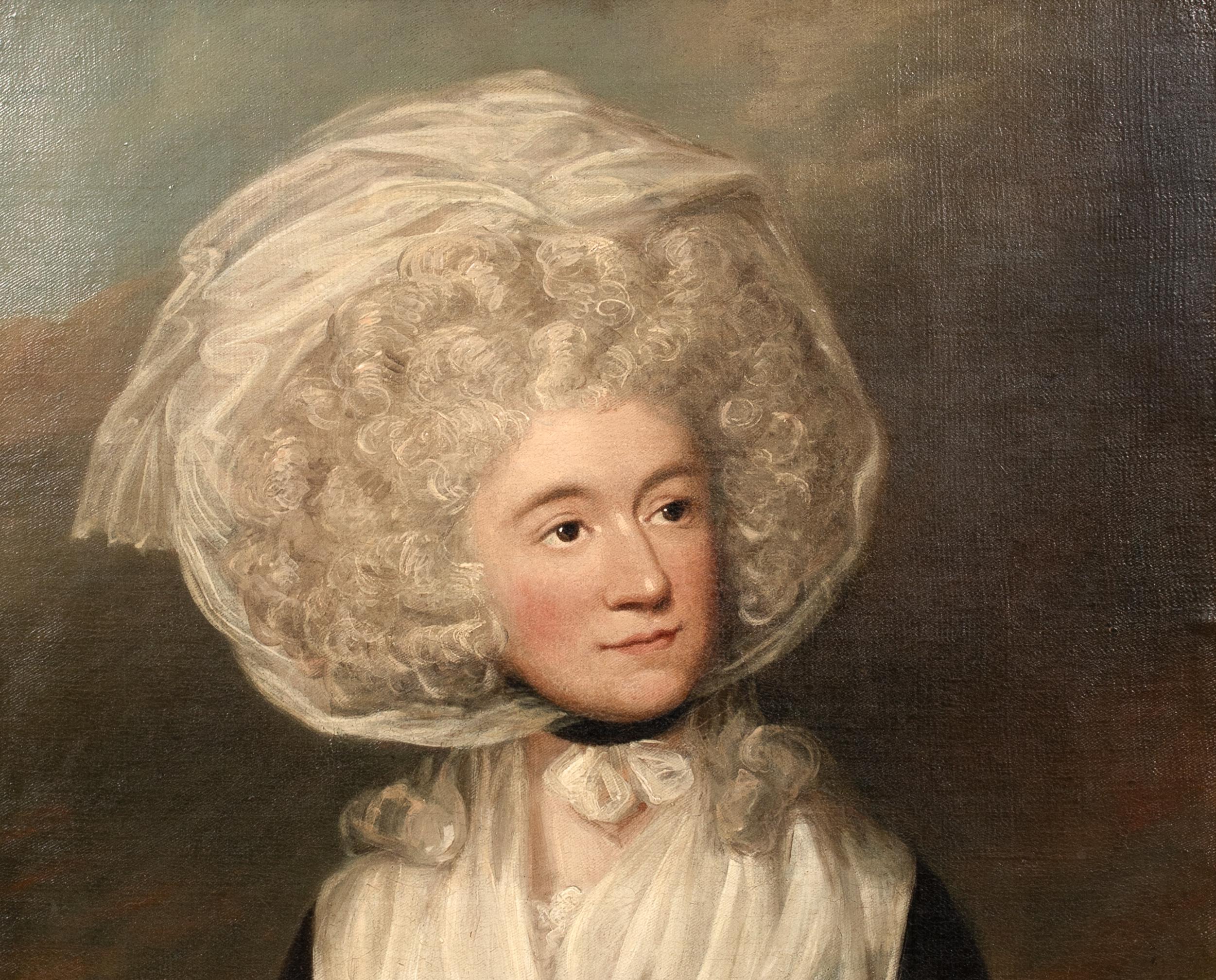 Portrait Of Mrs Elizabeth Rattray, 18th Century  by GEORGE ROMNEY (1734-1802) 3