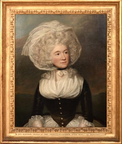 Portrait Of Mrs Elizabeth Rattray, 18th Century  by GEORGE ROMNEY (1734-1802)
