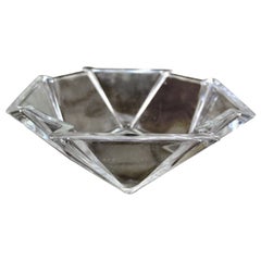 Art-Déco-Glasschale aus Glas von George Sakier für Fostoria