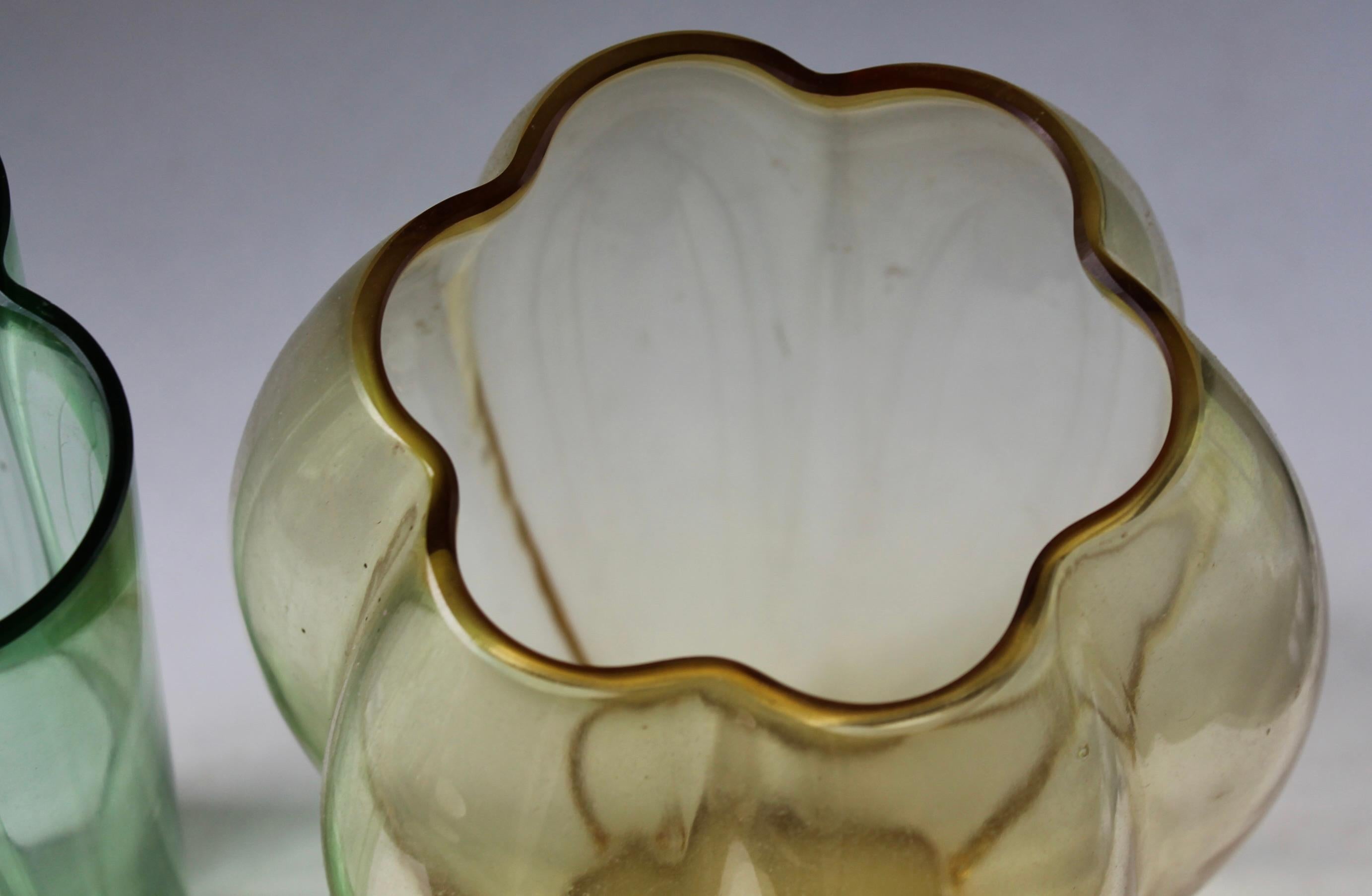 George Sakier Vases for Fostoria American Machine Age Modern For Sale 2