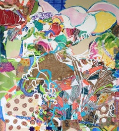 Untitled, Collage Painting