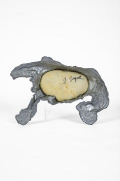 George Segal: chicken sculpture part of  the Tanglewood"7 objects in a box"