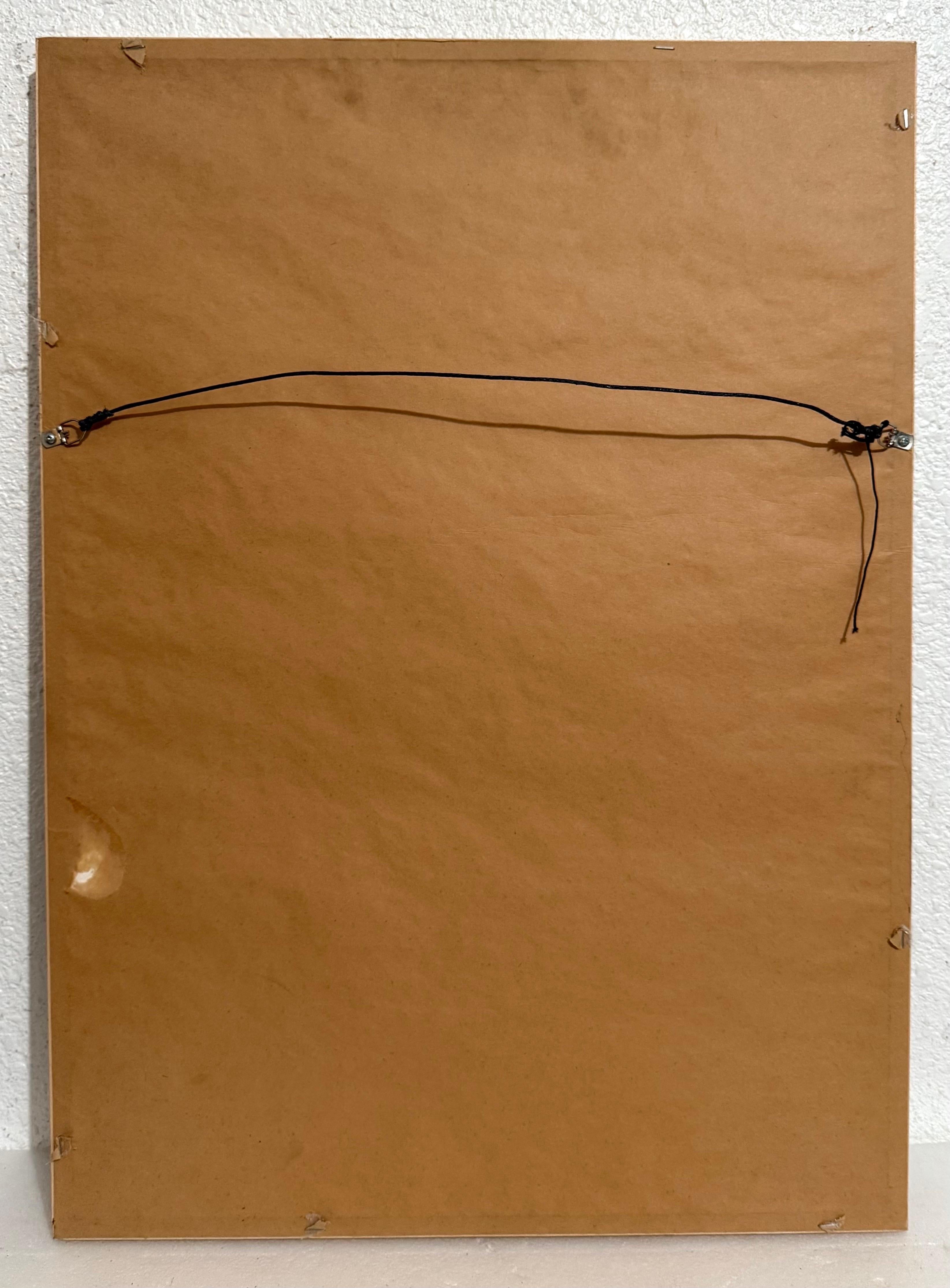 Amerikanische Pop Art George Segal Farbe Expressionist Lithographie Frau im roten Kimono im Angebot 4