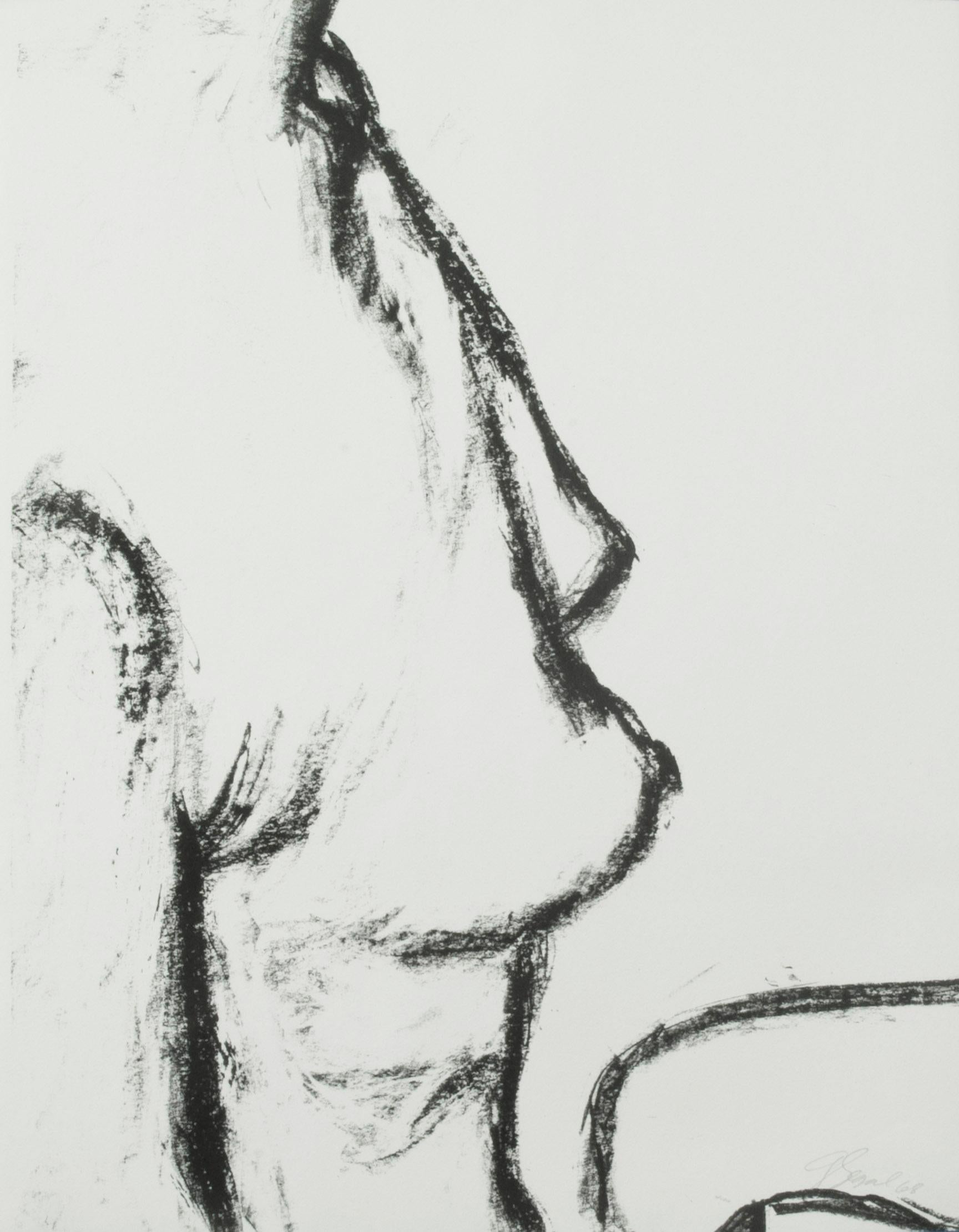 George Segal Nude Print – Weiblicher Torso