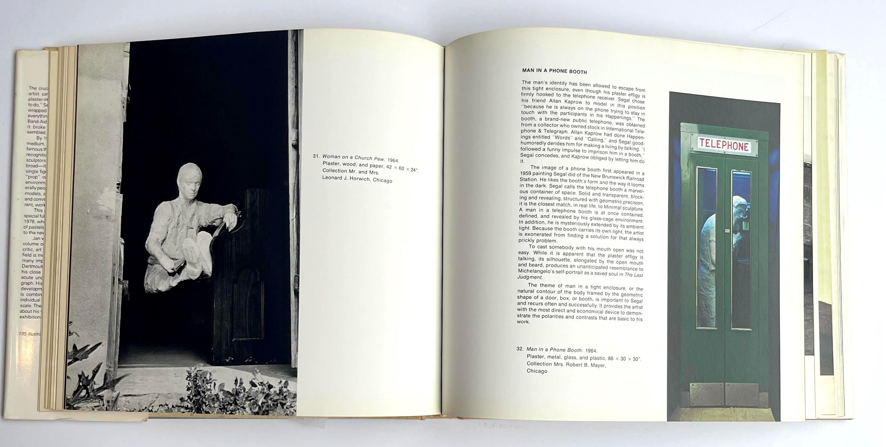 George Segal: Hardback-Monographie  (Hand signiert, datiert und beschriftet) im Angebot 4