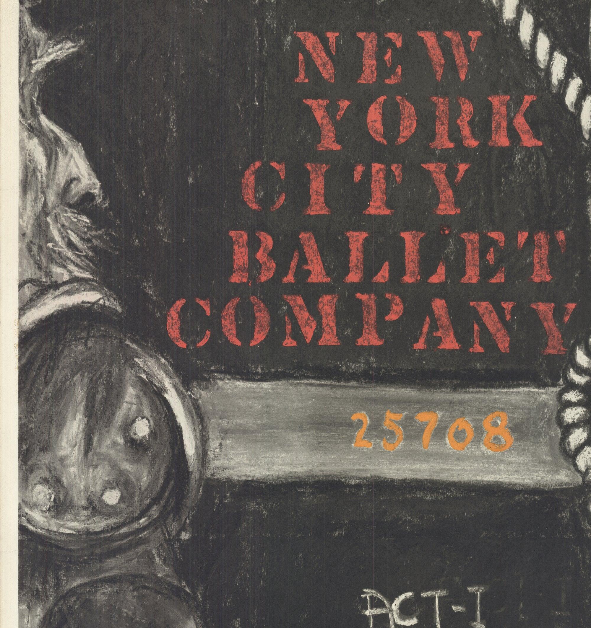 George Segal « New York City Ballet Company Act-I & Act-II » 1968- Sérigraphie en vente 1