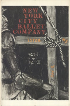 George Segal « New York City Ballet Company Act-I & Act-II » 1968- Sérigraphie