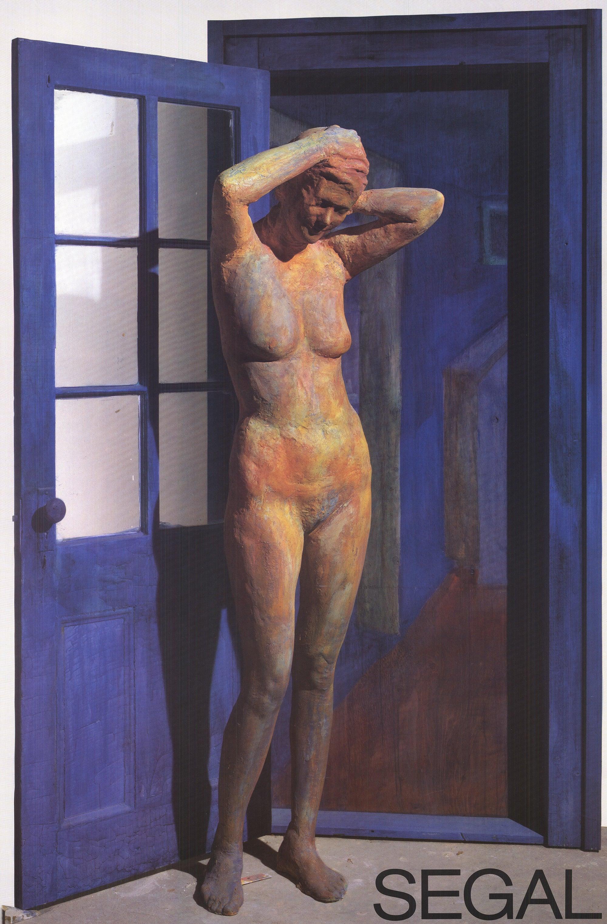 George Segal 'Standing Nude in Doorway'- Poster For Sale 1