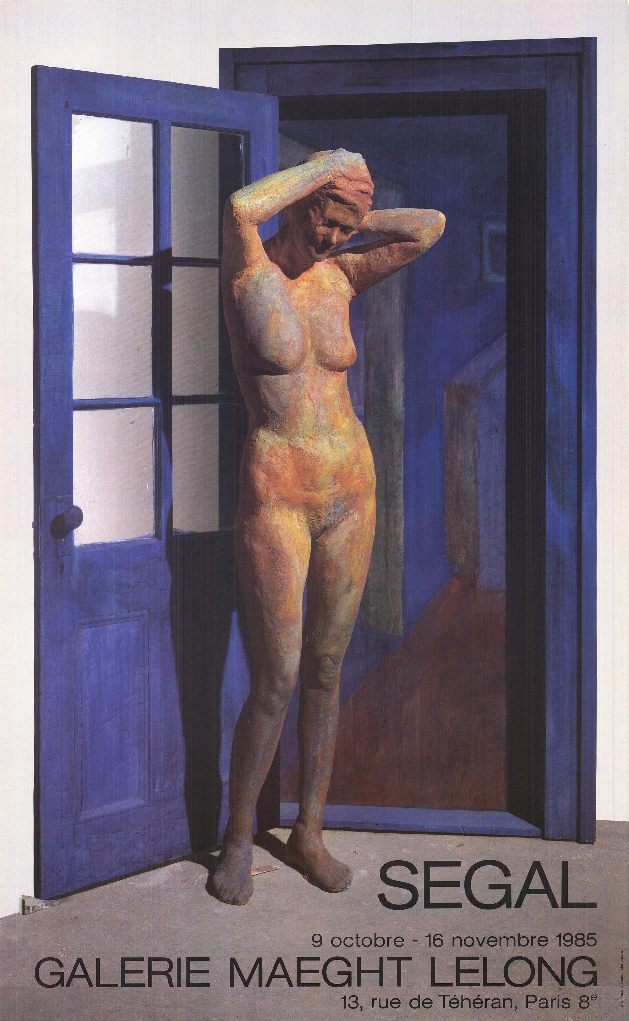 Affiche « Standing Nude in Doorway » de George Segal