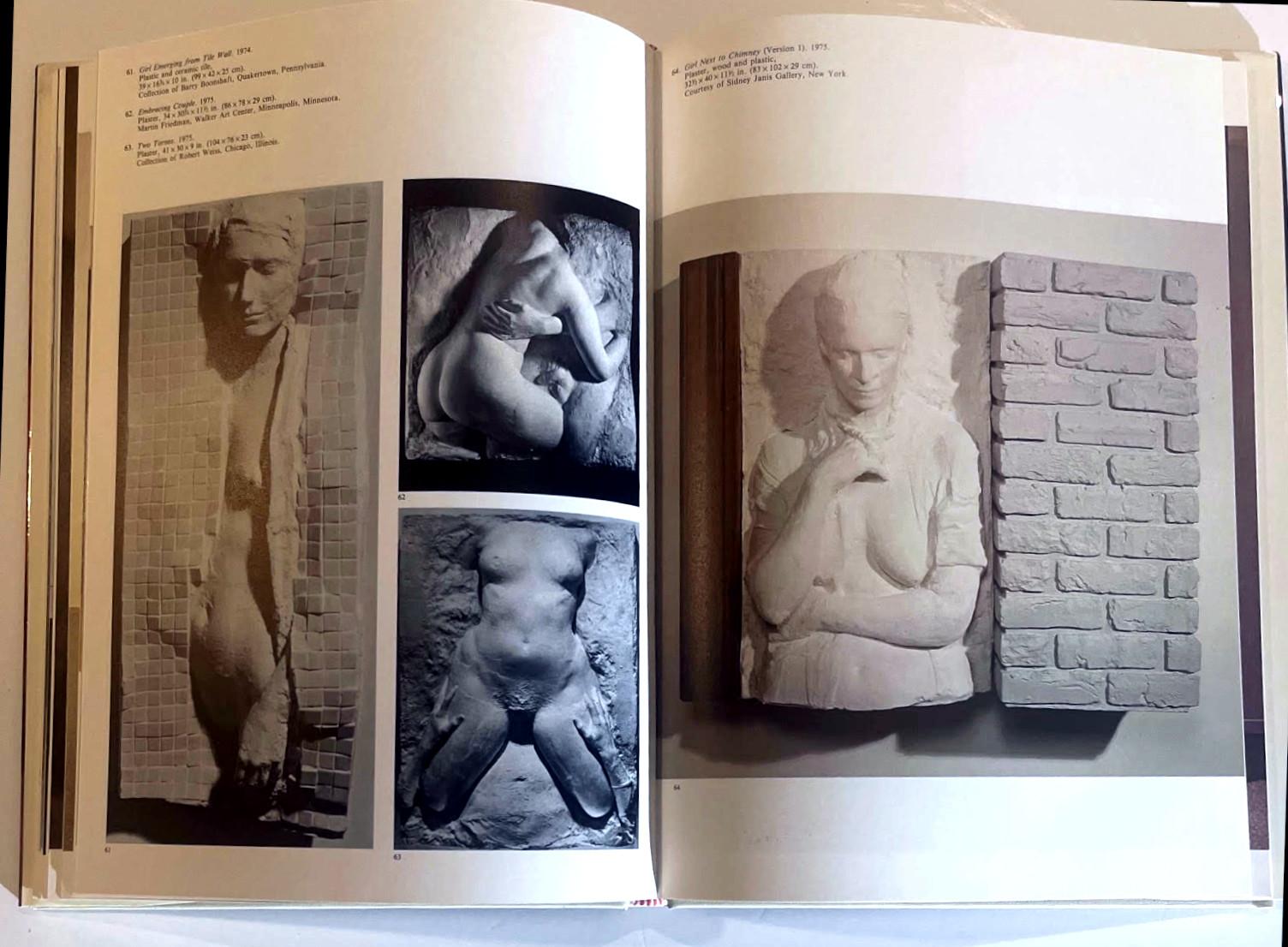 Hardback-Monographie: George Segal (signiert und beschriftet vom Bildhauer George Segal) im Angebot 10