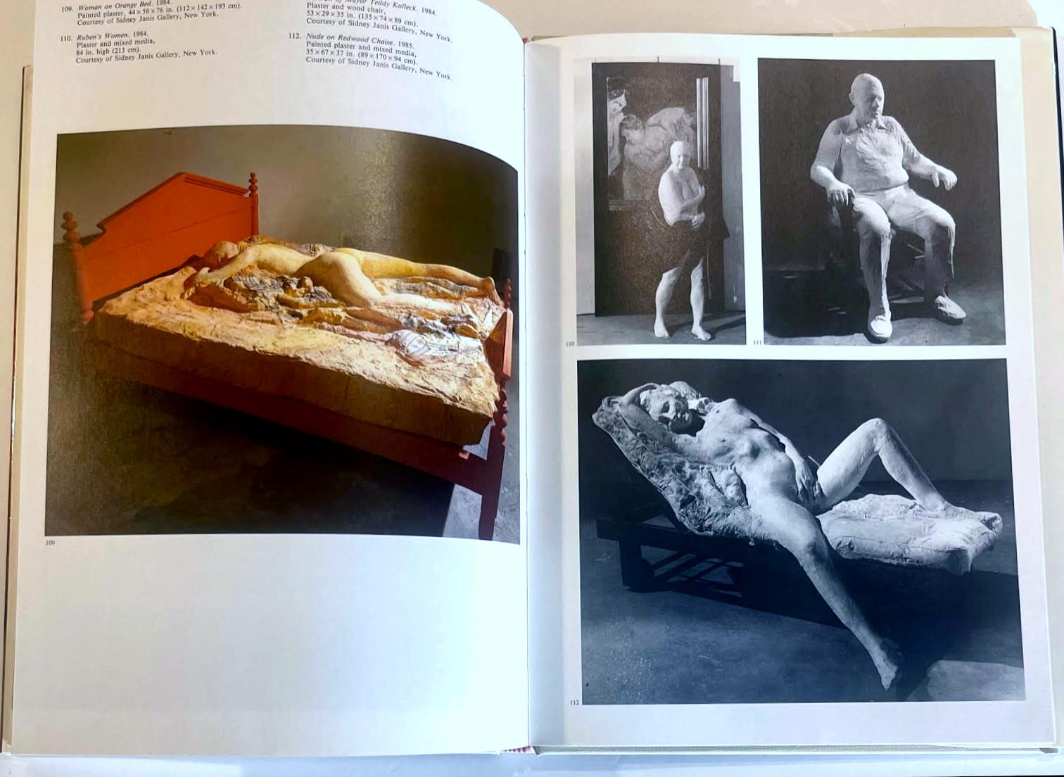 Hardback-Monographie: George Segal (signiert und beschriftet vom Bildhauer George Segal) im Angebot 5