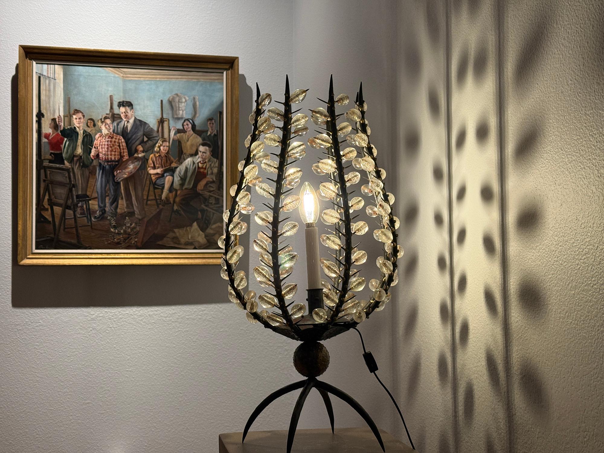 George SEHRING - Huile sur toile représentant une scène de studio d'art, vers les années 1930-1940. en vente 2