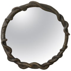 George Sellers, 'Ophidian Mirror, ' Bronze Mirror, Limited Edition of 8