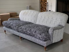 George Sherlock Extended Two Seater Sofa covered in Marimekko Fabrics