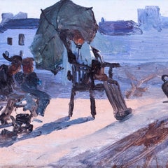 George Sherwood Hunter, scozzese, schizzo Part One sul posto per il Barbiere di Siviglia