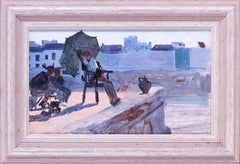 George Sherwood Hunter, scozzese, schizzo Part One sul posto per il Barbiere di Siviglia