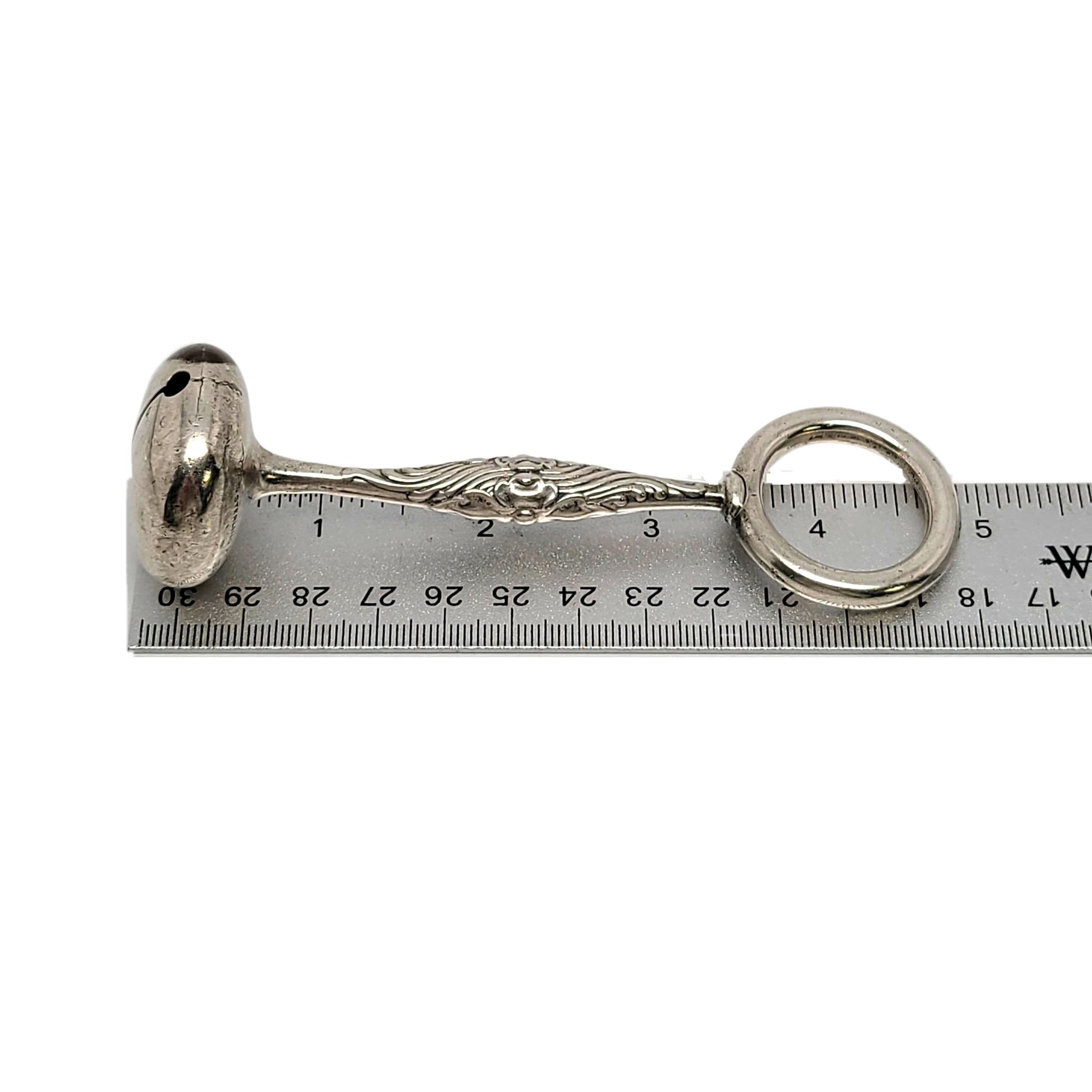 Sonaglio per bambini George Shiebler, in argento, Jingle Bell in vendita 8