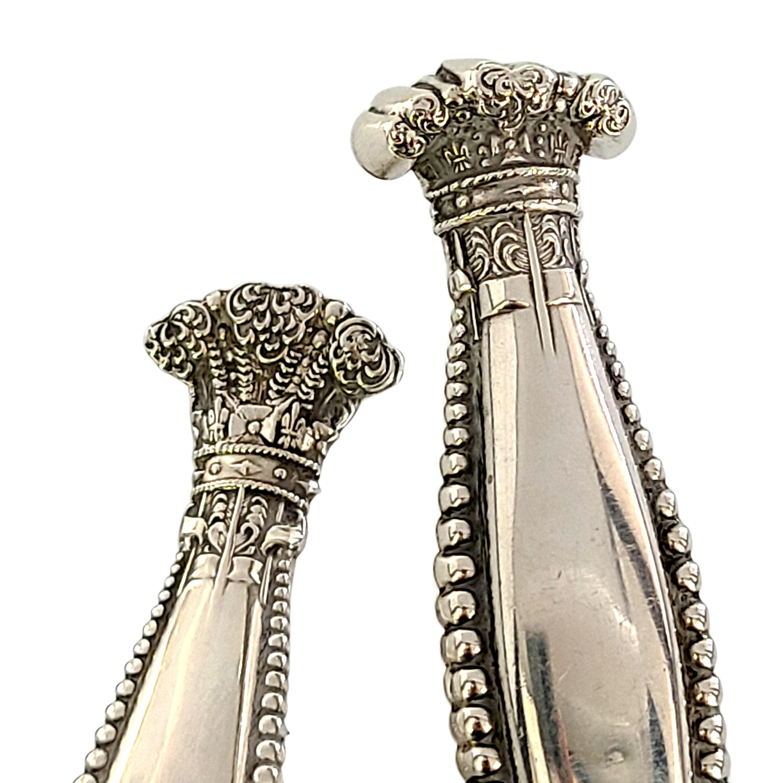 George Shiebler - Set da portata per pesce Sandringham in argento sterling 2 pz. in vendita 3