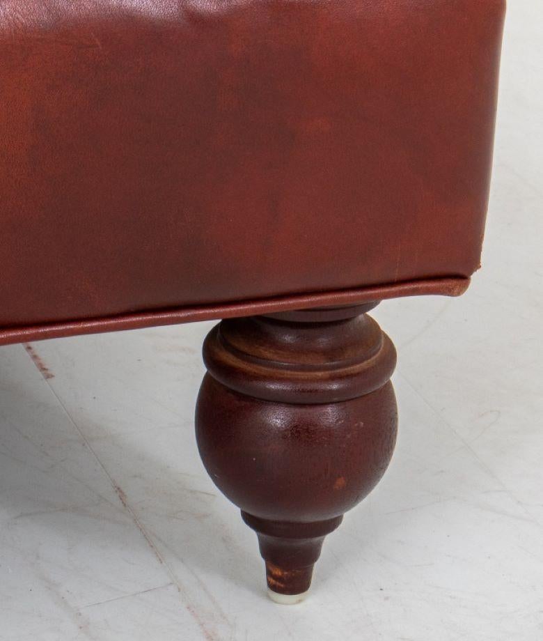 George Smith Attr. Chesterfield Style Bench In Fair Condition In Astoria, NY