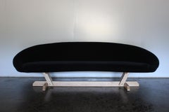 George Smith "Bean" 4-Seat Sofa by Tom Dixon in Kvadrat "Haakon" Mohair-Velvet