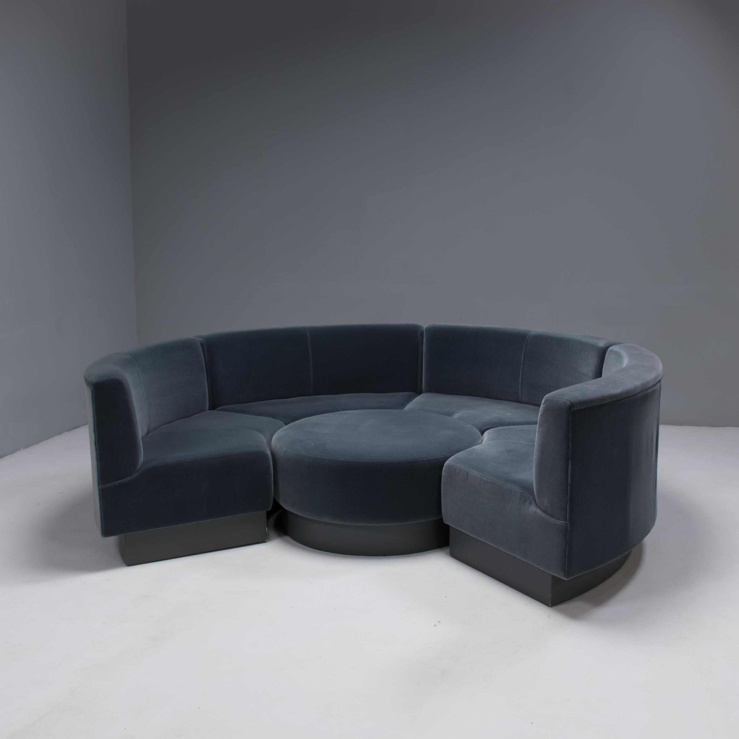 semi circular sofa dimensions