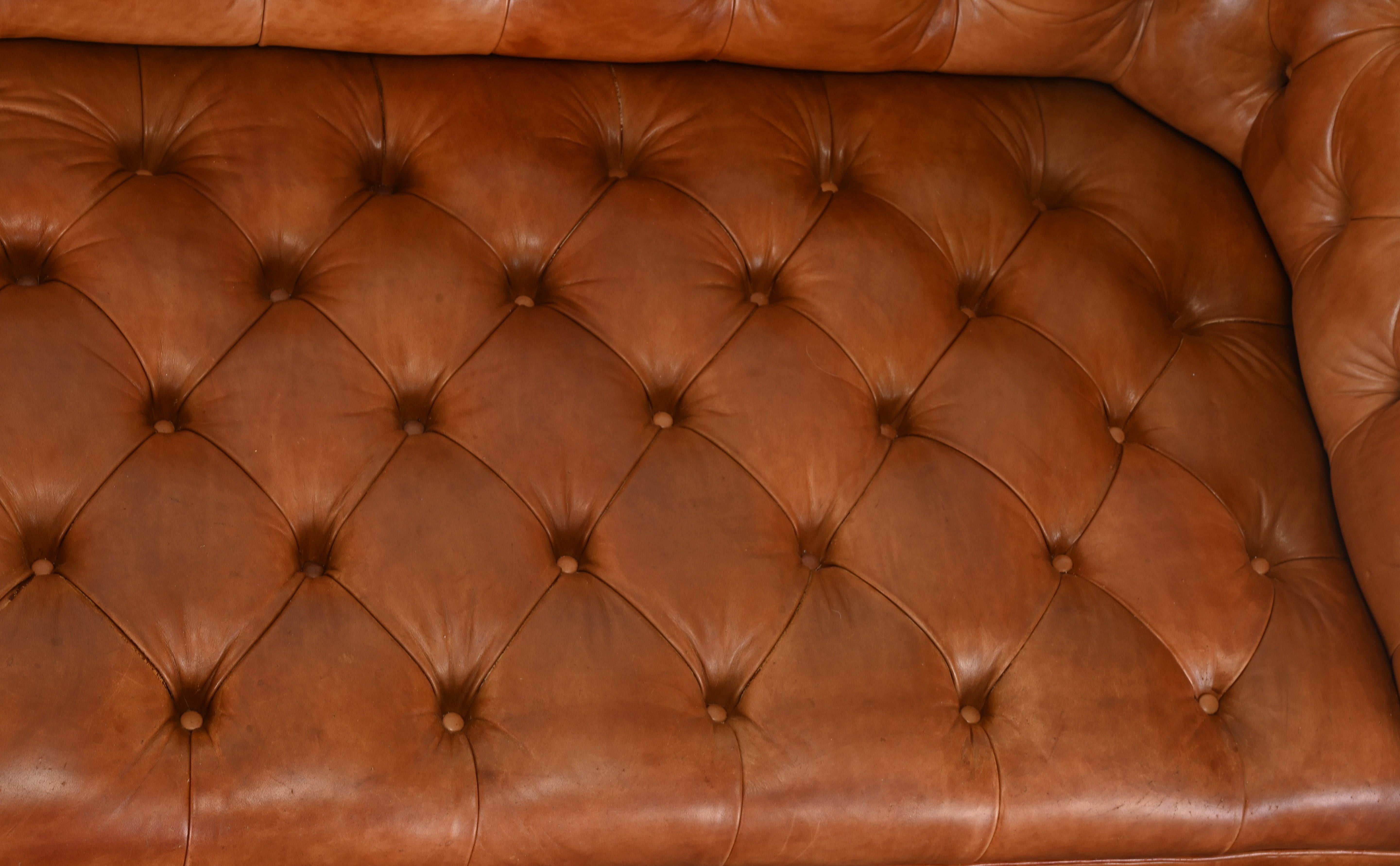 20th Century George Smith Chesterfield Sofa