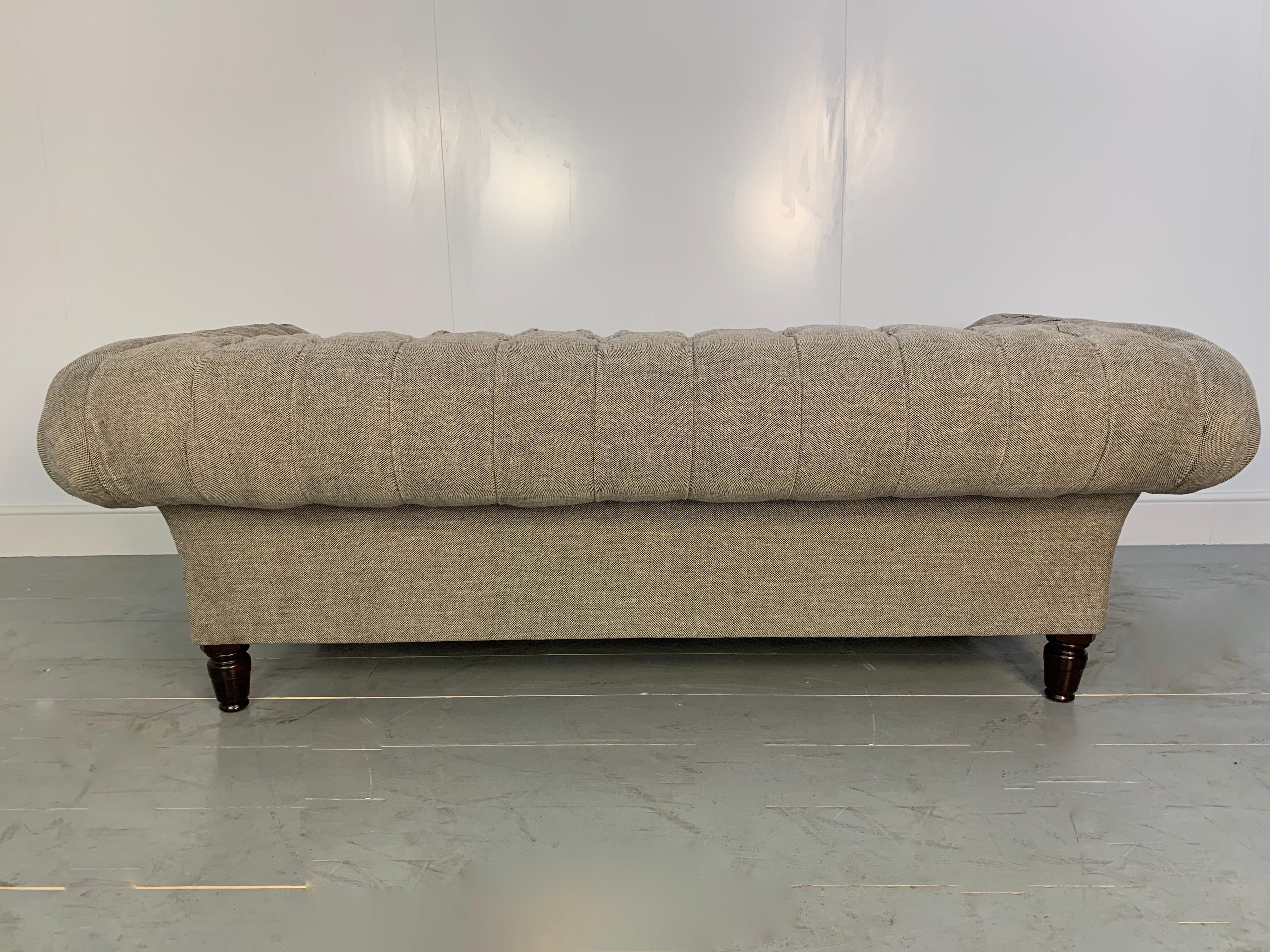 tweed chesterfield sofa