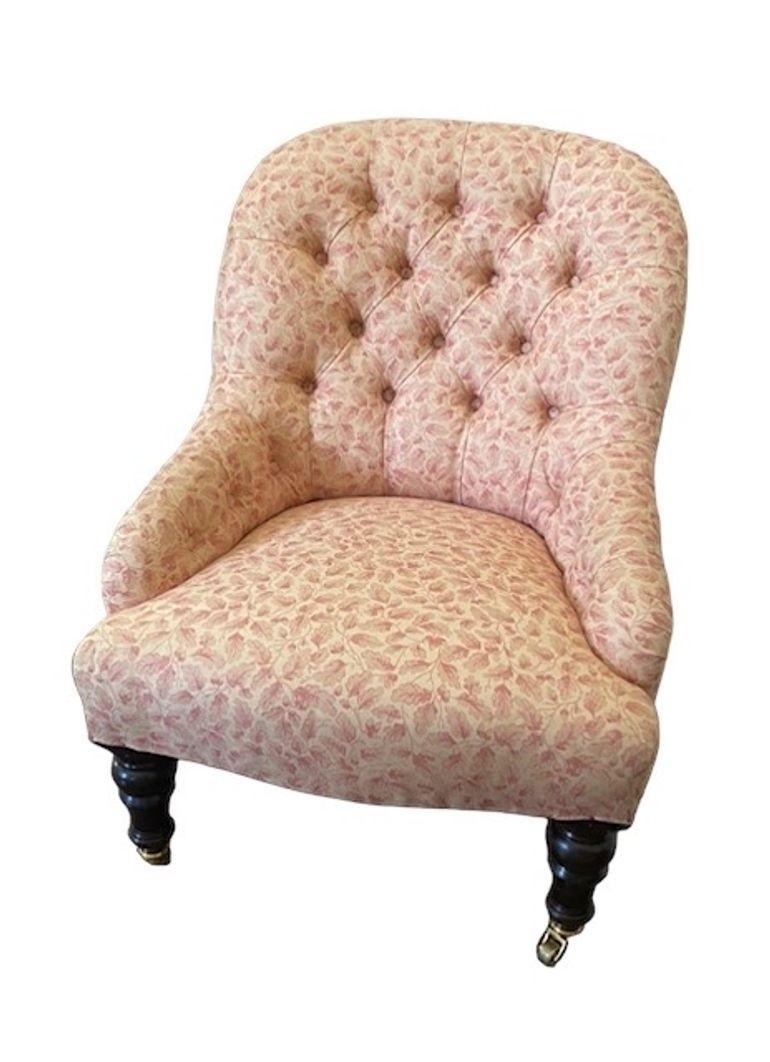 Victorian George Smith “Eve” Chair